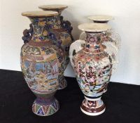 A tall pair of Continental 20th Century vases etc.