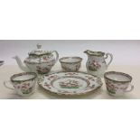 A decorative Spode Eden pattern part tea service.