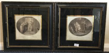 AFTER THOMAS STOTHARD: A set of four stipple engra