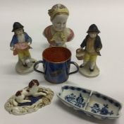 A Wedgwood Fairyland small Tig together with decor