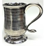 NEWCASTLE: A rare Georgian tapering tankard attrac