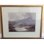 JOHN WHITE R.A: A framed and glazed watercolour de