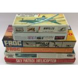 Six boxed Airfix and other model kits. Est. £20 -