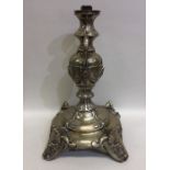 A large Continental silver centrepiece decorated w