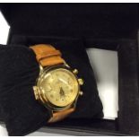A gent's Poljot International wristwatch in fitted