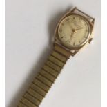 A gent's silver Everite wristwatch. Approx. 54 gra