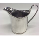 PAUL STORR: A large George III silver cream jug wi