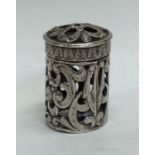 An unusual 17th Century pierced silver counter box