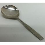 An 18th Century Scandinavian silver slip-top spoon