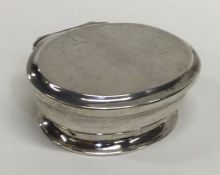 An unusual 18th Century Portuguese? silver box wit