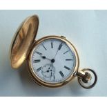 A rare 18 carat gold repeater pocket watch with wh