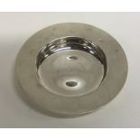 A heavy silver circular Armada dish of typical for