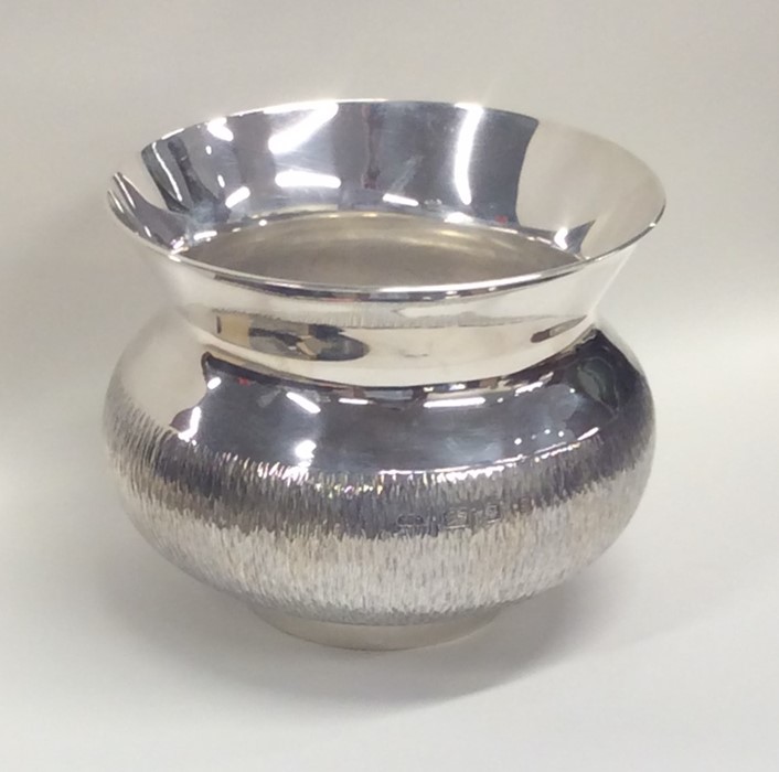 GERALD BENNEY: A rare silver bowl, the body of tex - Image 3 of 3
