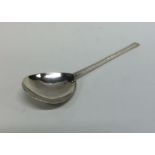 A rare 17th Century slip-top spoon. Punched to bow