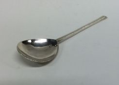 A rare 17th Century slip-top spoon. Punched to bow