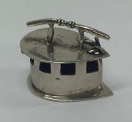 A novelty Dutch silver table toy in the form of an