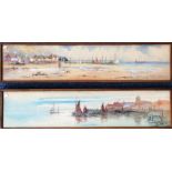THOMAS SIDNEY: Two framed and glazed watercolours