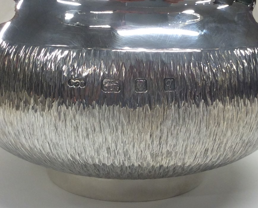 GERALD BENNEY: A rare silver bowl, the body of tex - Image 2 of 3