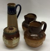 A collection of Doulton Harvest pottery together w