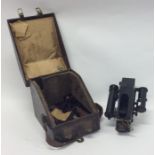 A cased Naval Sextant. Est. £50 - £80.