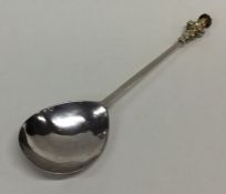 A rare Exeter Apostle top silver spoon of typical