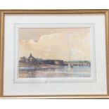 RAY BALKWILL: A framed and glazed watercolour enti