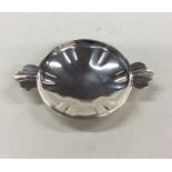 A modern silver two handled quaich. London. By Har