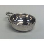 An 18th Century Continental silver wine taster wit