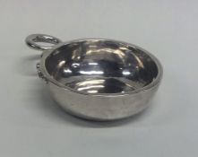 An 18th Century Continental silver wine taster wit