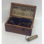 A mahogany cased "Patent Magneto-Electric Machine"