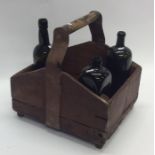 An old garden bottle holder. Est. £10 - £15