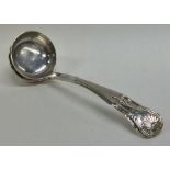 A pair of Scottish single struck sauce ladles with