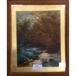 THOMAS DINGLE JR (fl. 1879 - 1889): A pair of framed and glazed oils on