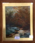 THOMAS DINGLE JR (fl. 1879 - 1889): A pair of framed and glazed oils on