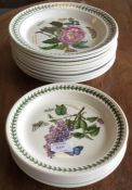 Decorative Portmeirion side plates etc. Est. £20 -