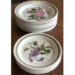 Decorative Portmeirion side plates etc. Est. £20 -