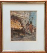 WILLIAM HULTON: A framed and glazed pastel entitle