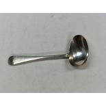 An OE pattern silver pouring spoon. Sheffield. By