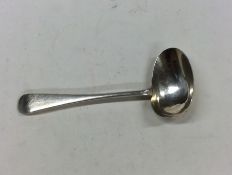 An OE pattern silver pouring spoon. Sheffield. By