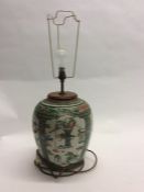 An Antique Oriental Chinese vase attractively deco