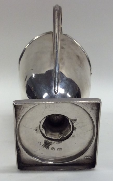 A tall Georgian silver Adams' style cream jug on s - Image 2 of 2