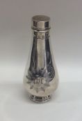 A Victorian silver Holy water bottle. Approx. 58 g