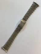 A gent's stainless steel Rolex watch strap. Approx