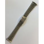 A gent's stainless steel Rolex watch strap. Approx