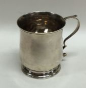 A rare 18th Century Georgian silver miniature cup.