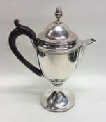 A rare George III silver Argyle with lift-off cove