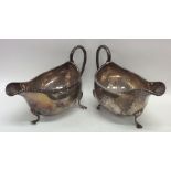 A good pair of Georgian silver sauce boats with be