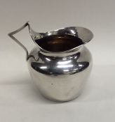 A small Edwardian silver cream jug. Birmingham. By