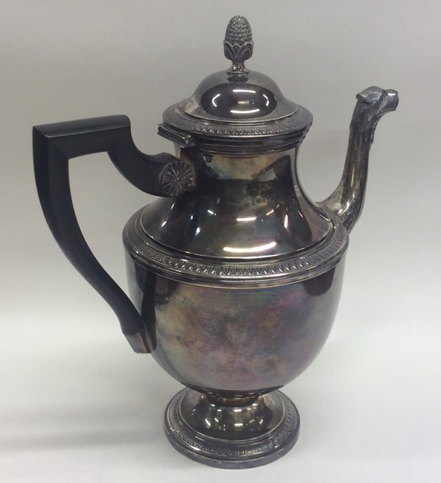 A Continental silver water jug with pineapple fini - Image 2 of 2