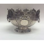 A good quality Britannia Standard silver rose bowl